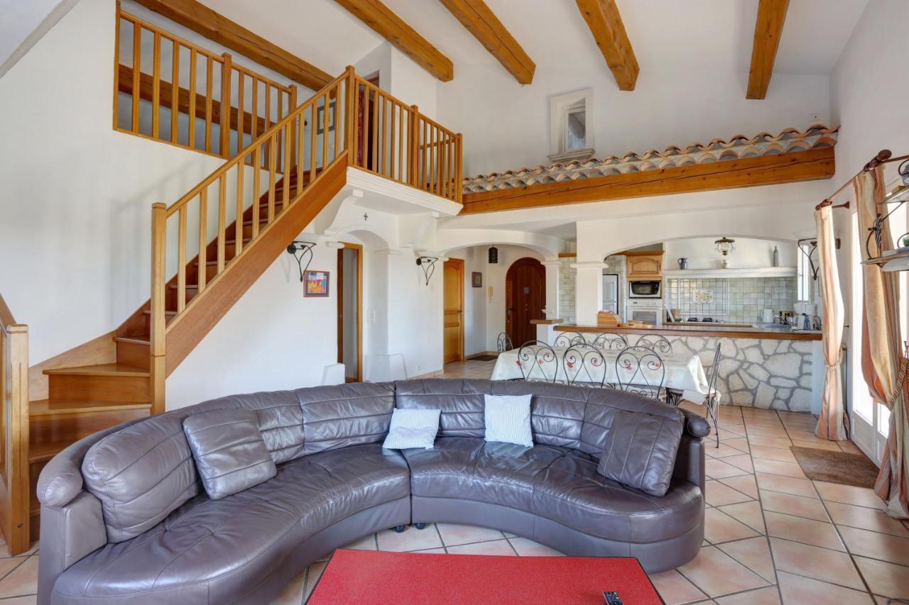 רוקברון-סור-ארז'נס Villa De Charme, 8 Pers, Climatisee, Piscine Chauffee, Calme Garanti מראה חיצוני תמונה