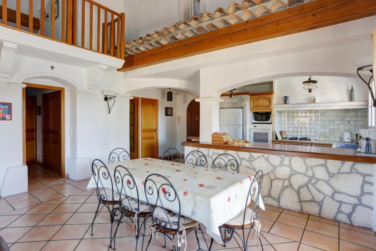 רוקברון-סור-ארז'נס Villa De Charme, 8 Pers, Climatisee, Piscine Chauffee, Calme Garanti מראה חיצוני תמונה