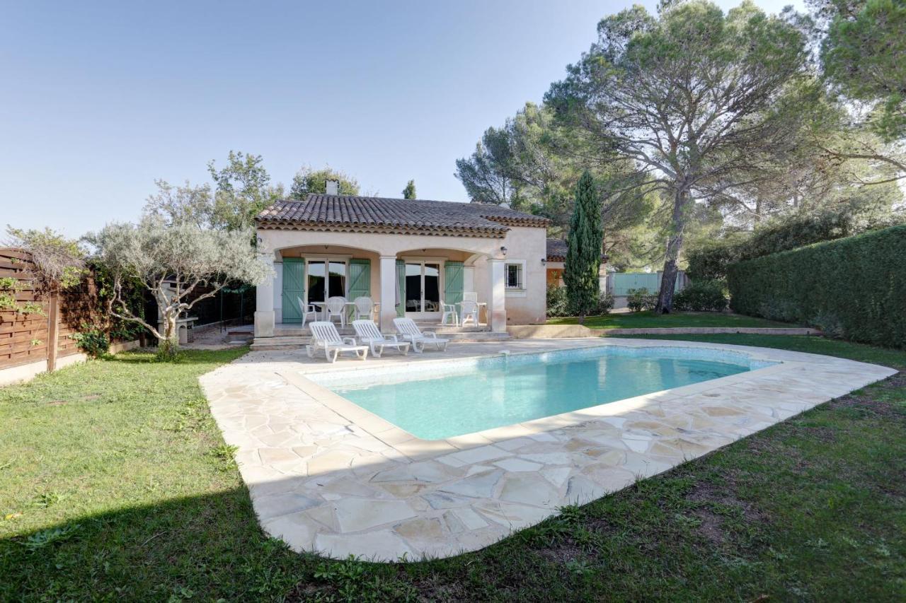 רוקברון-סור-ארז'נס Villa De Charme, 8 Pers, Climatisee, Piscine Chauffee, Calme Garanti מראה חיצוני תמונה