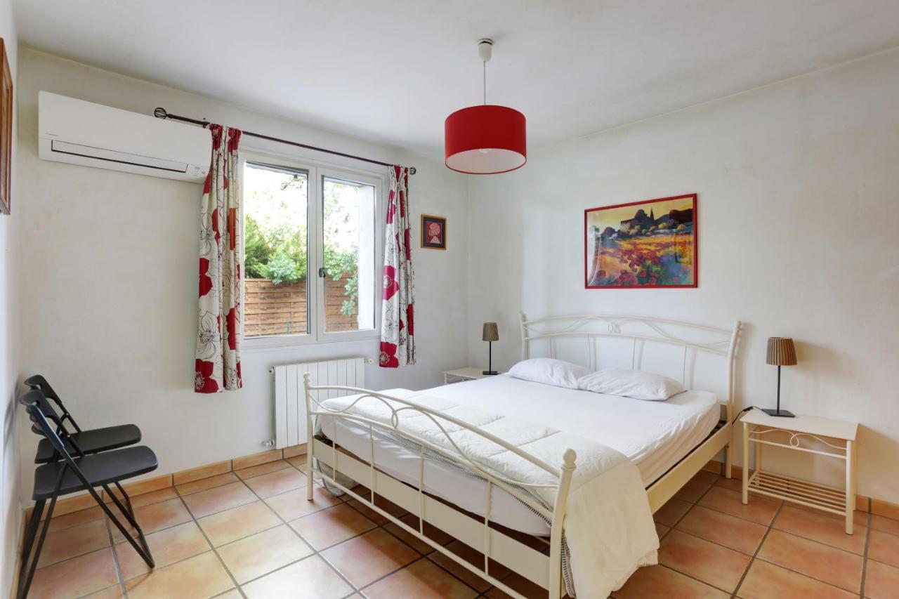 רוקברון-סור-ארז'נס Villa De Charme, 8 Pers, Climatisee, Piscine Chauffee, Calme Garanti מראה חיצוני תמונה